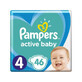 Pampers Active Baby 4, 9-14kg SPF(46)