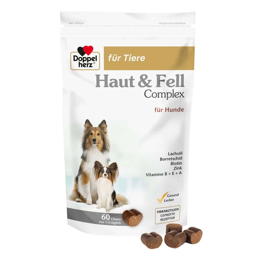 Doppelherz für Tiere Haut & Fell Complex 60 St