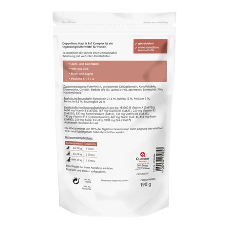 Doppelherz für Tiere Haut & Fell Complex 60 St