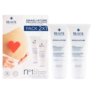Rilastil Zwangerschapsstriemen - Crème verpakking x 200 ml 1+1 GIFT