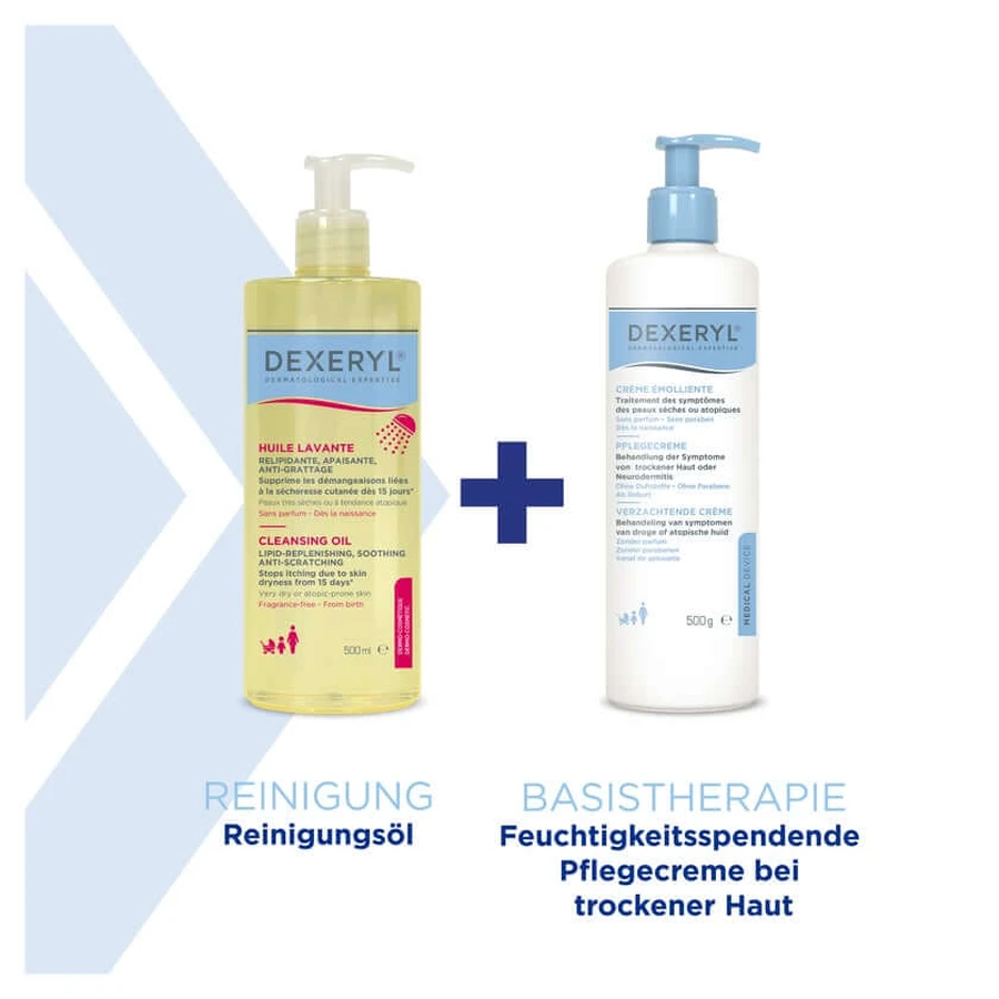 DEXERYL crème de soin paquet triple 3X500 g