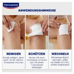 Hansaplast Soft Kompressen Steril 7.5x7.5cm 5X2 St