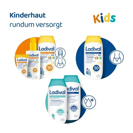 Ladival empf. Skóra dzieci 50+ podwójne opakowanie 2X200 ml: ceny i cechy