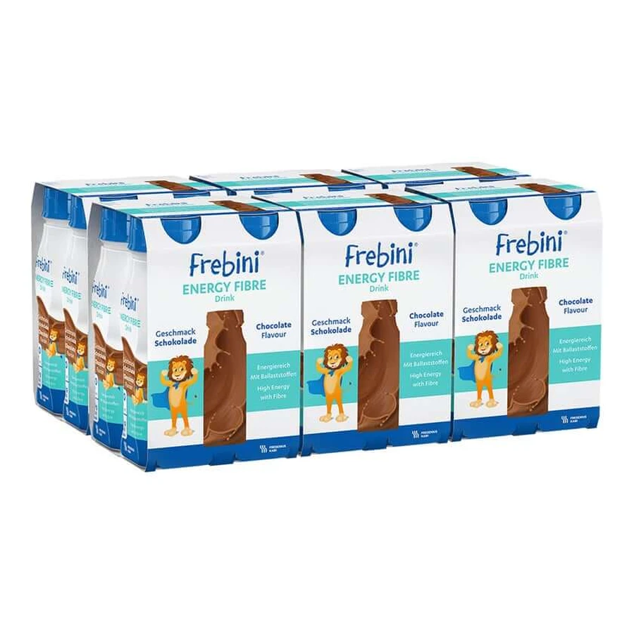 Frebini Energy Fibre Drinking Food Ciocolată 6X4X200 ml