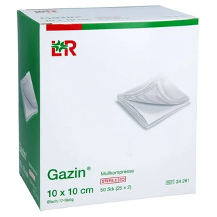 Gazin tifon comp.10x10 Cm steril 8x25X2 buc
