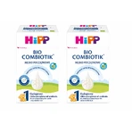 HiPP 1 Bio Combiotik, 2 x 550 g - latte artificiale biologico per lattanti, dalla nascita, HiPP