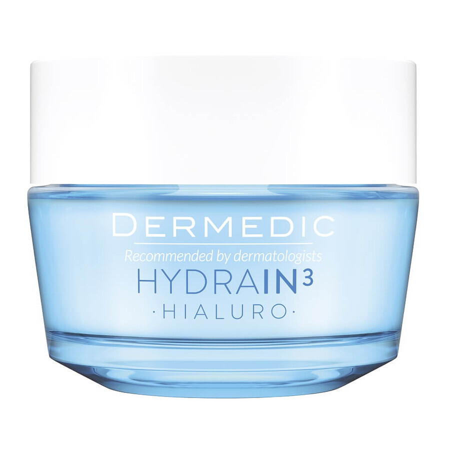 Dermedic Hydrain3 Gel Crema Ultrahidratante Hialuro, 50 g