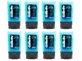 Gillette verzachtende aftershave-gel, 8 x 75 ml