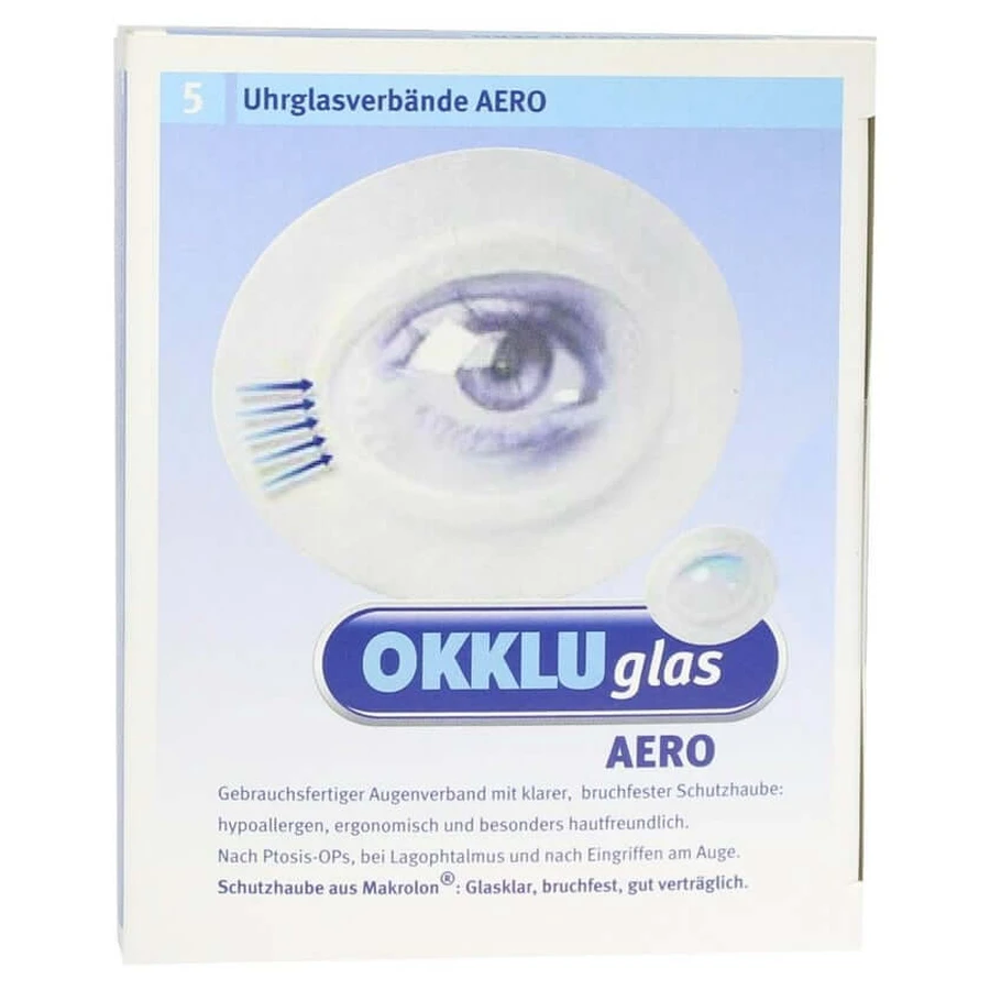 Occluglas Aero horlogeglasverband 5 stuks