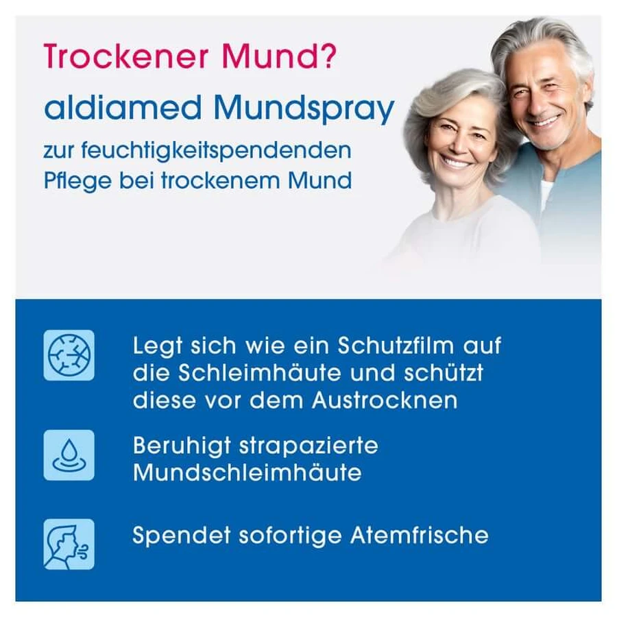 aldiamed mondspray voordeelverpakking 4X50 ml