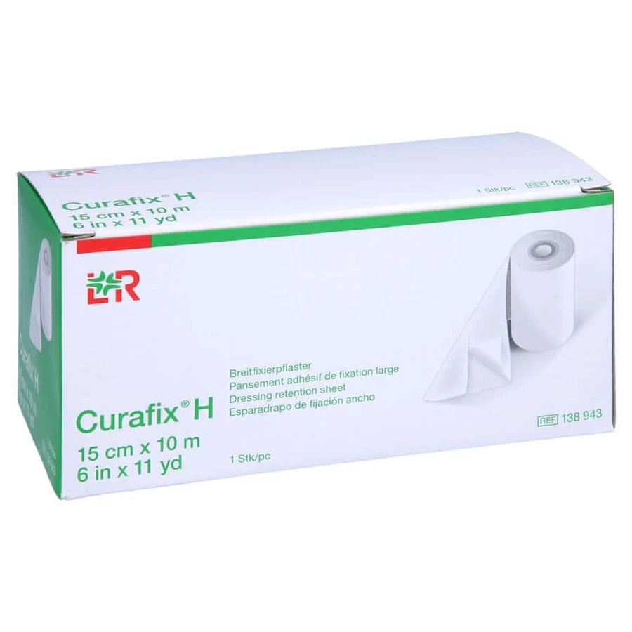 Curafix H Fixierpflaster 15 cmx10 m 1 St