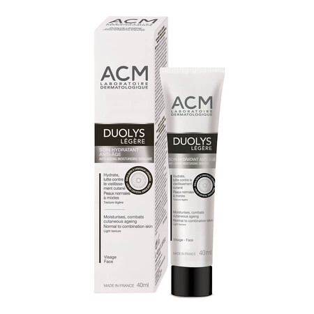 Crema idratante antietà Duolys Legere, 40 ml, Acm