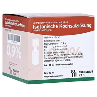 Soluzione salina 0,9% Fresenius 20X10 ml
