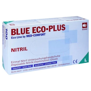 Gants jetables Nitrile L bleu 100 pcs