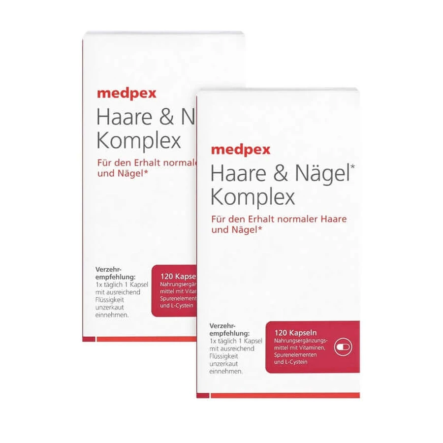 medpex Cabello y Uñas Cápsulas Duo 2X120 St
