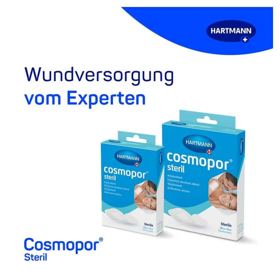 Cosmopor Medicazione sterile per ferite 8x10 cm OTC 5 pz.