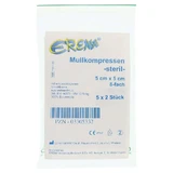 Erena compresse di garza sterile 5x5 cm 8x5 pezzi 5X2 pezzi