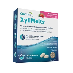 Xylimelts pastillas adhesivas berry-mix Oracoat 40 uds.