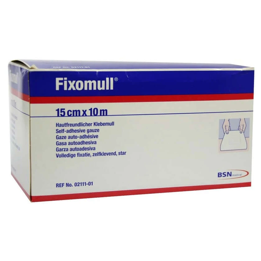Fixomull gaze adhésive 15 cmx10 m 1 pc
