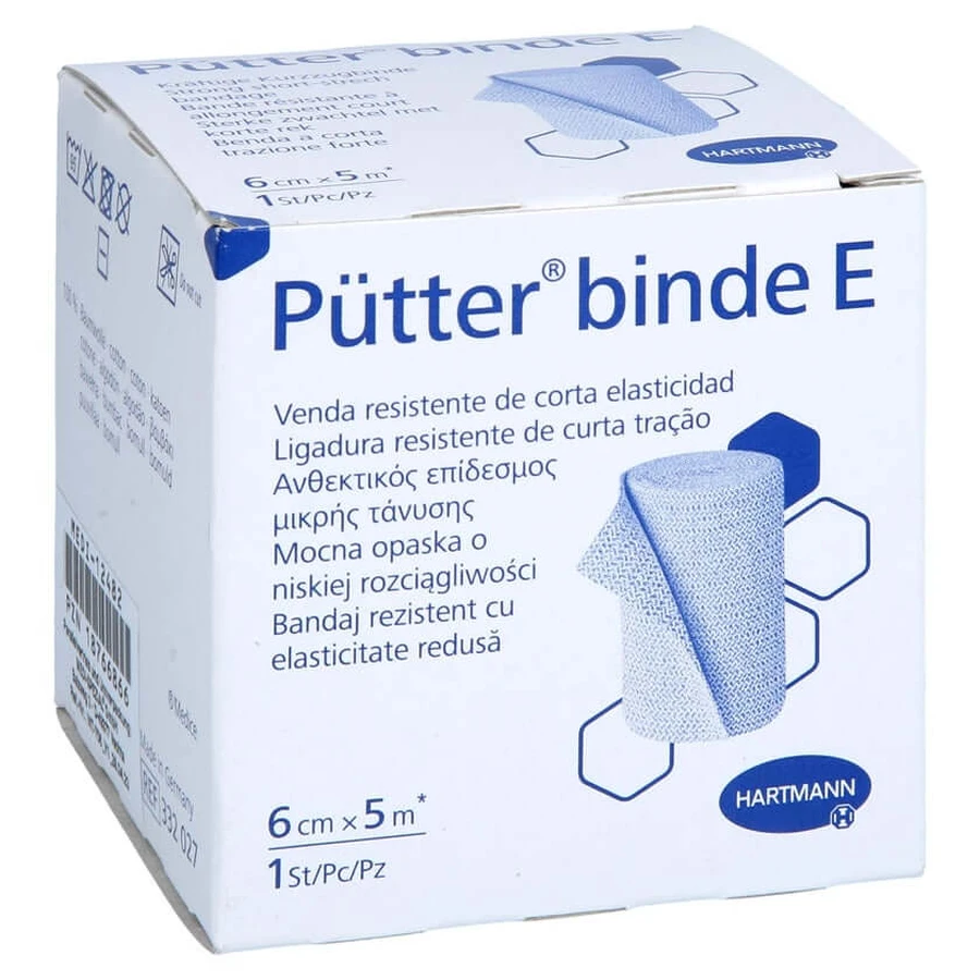 Bandaż Pütter E 6 cmx5 m 1 szt.: ceny i cechy
