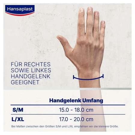 Hansaplast Performance Wrist Bandage S/M 1 buc