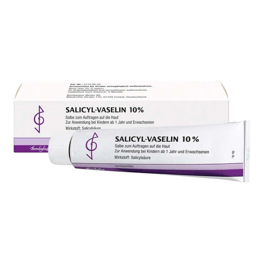 Pommade Salicyl Vaseline 10% 100 ml