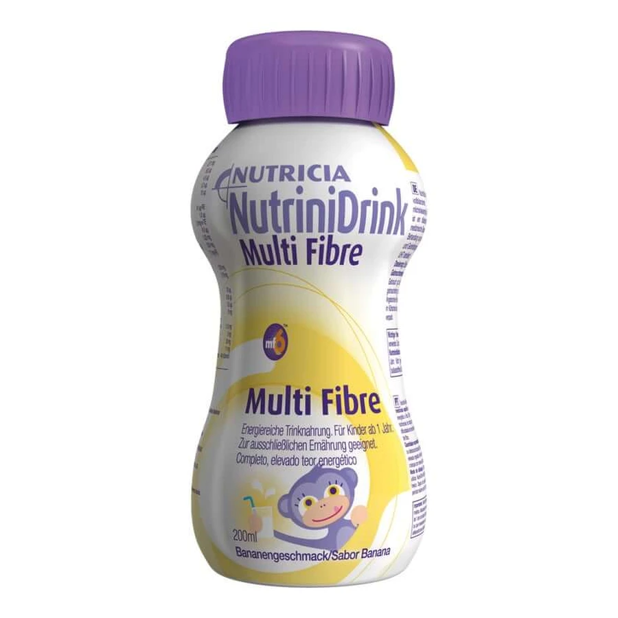 Nutrinidrink Multifibre aromă de banane 32X200 ml