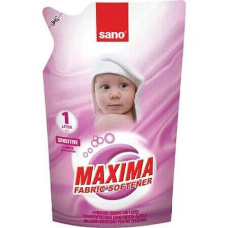 Balsamo per bucato Maxima Sensitive, 1 l, Sano