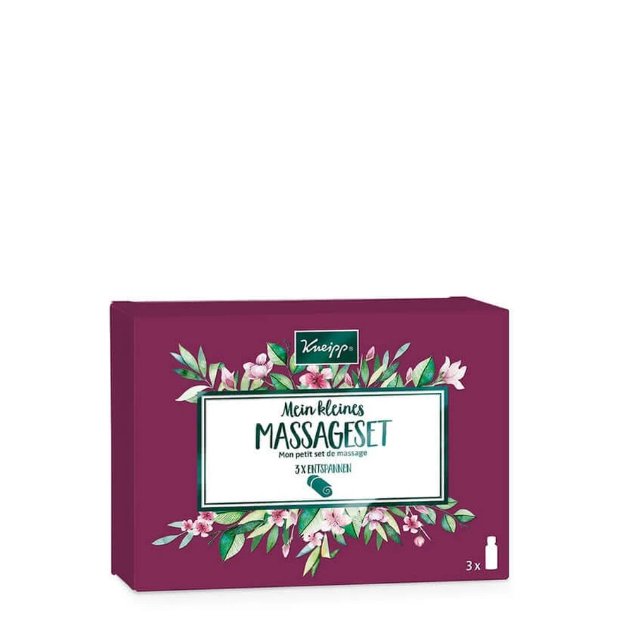 Kneipp geschenkverpakking Mijn kleine massageset 3X20 ml