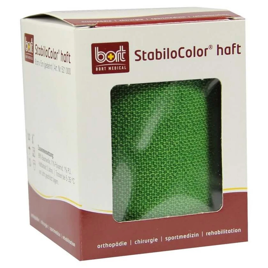 BORT Benda adesiva Stabilocolor 8 cm verde 1 pz.
