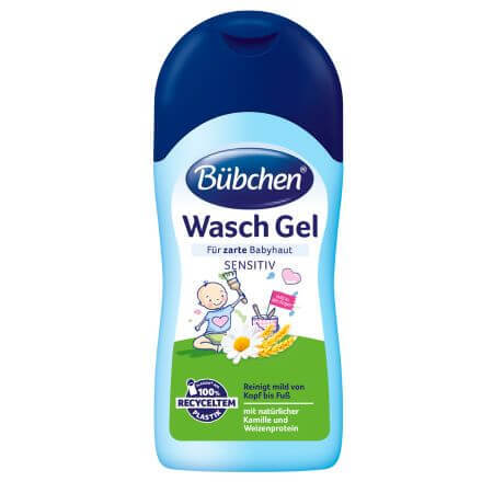 Gel de ducha para bebés, + 0 meses, 400 ml, Bubchen