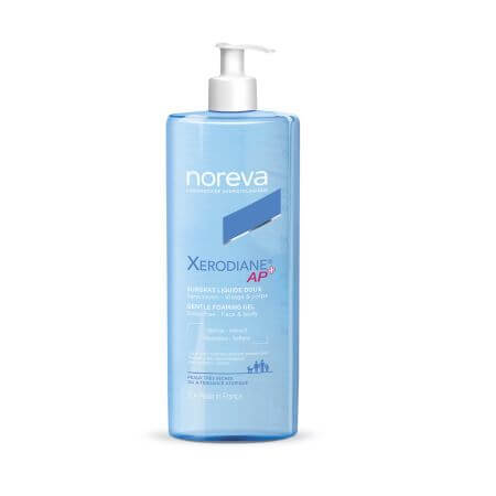 Noreva Xerodiane AP+ Gel espumoso suave, 1000 ml