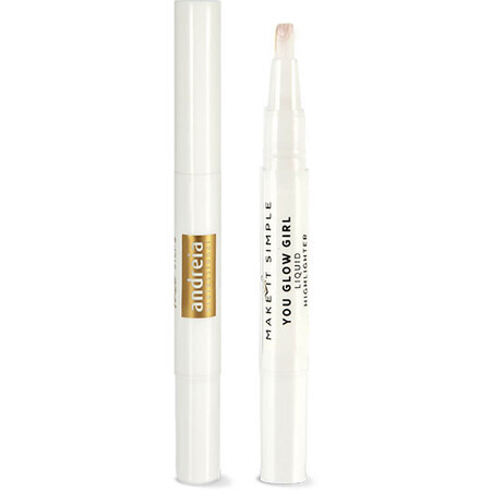 Iluminator lichid You Glow Girl 01, 1.5ml, Andreia Makeup