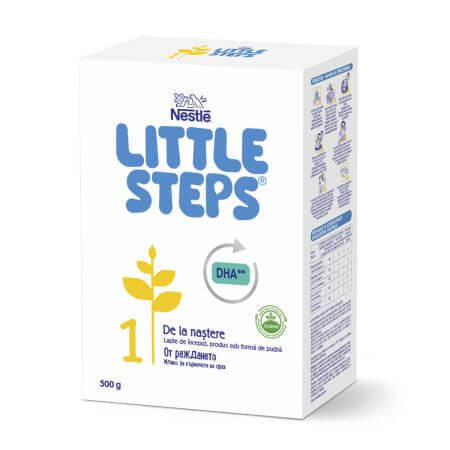 Little Steps 1 Leche en Polvo, 0-6 meses, 500 g, Nestlé