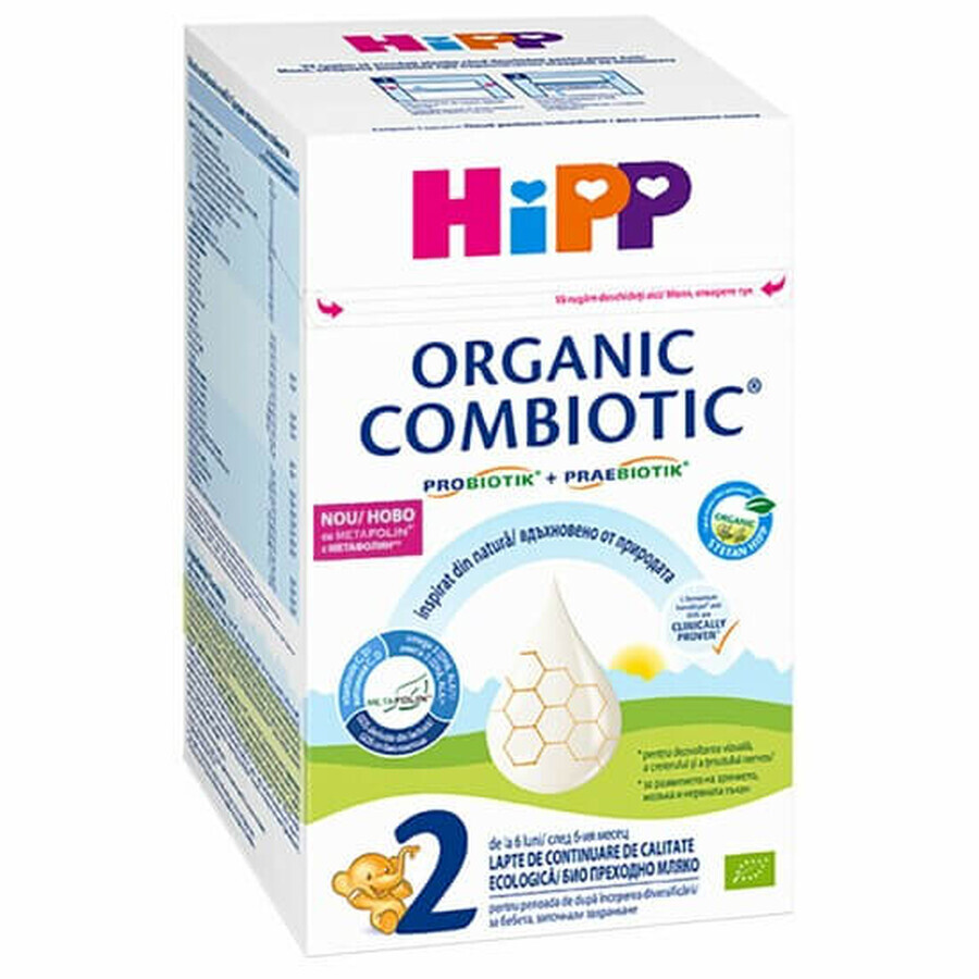 Hipp Folgemilch 2 Combiotik nach dem 6. Monat, 600 g