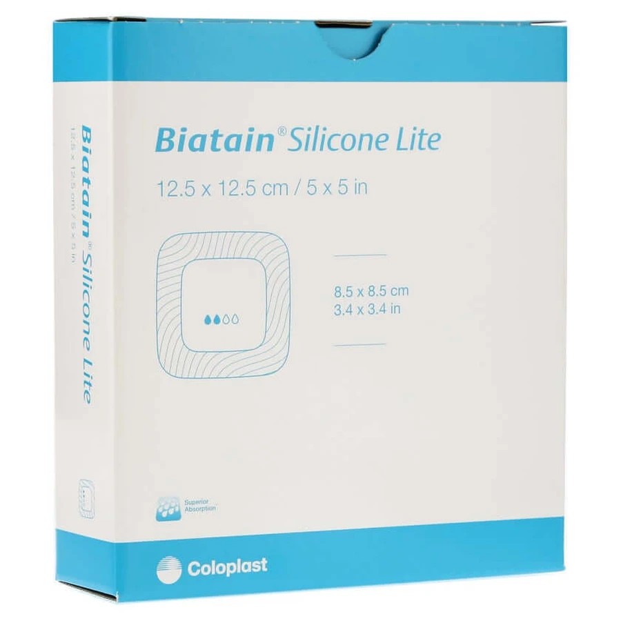 Pansement en mousse Biatain Silicone Lite 12.5 10 pcs.