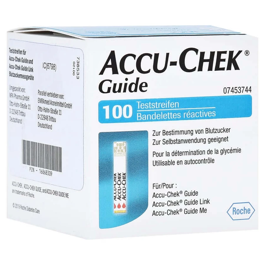Accu-chek Guide benzi de testare (reimport) 100 buc