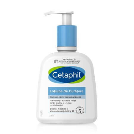 Cetaphil Loción Limpiadora, 236 ml, Galderma