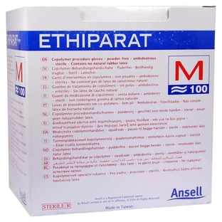 Ethiparat escudo de examen estéril 100 unid.