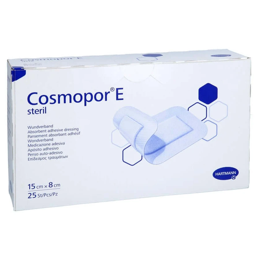Cosmopor E Medicazione sterile per ferite 8x15 cm 25 pz.