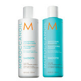 Hair smoothing package Shampoo+Balm, 250+250 ml, Moroccanoil