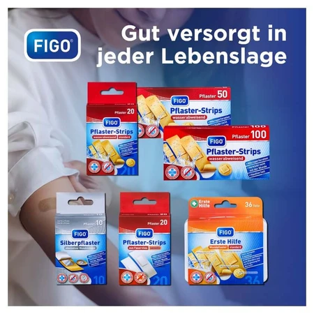 Figo first aid box 36 pieces 1 pc