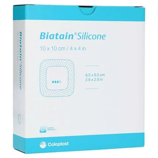 Biatain Silicone foam dressing 10x10 cm 10 pcs.
