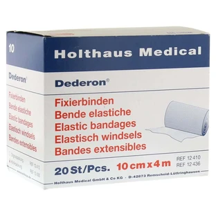 Dederon-fixatieverband, 10 cm x 4 m, 20 stuks