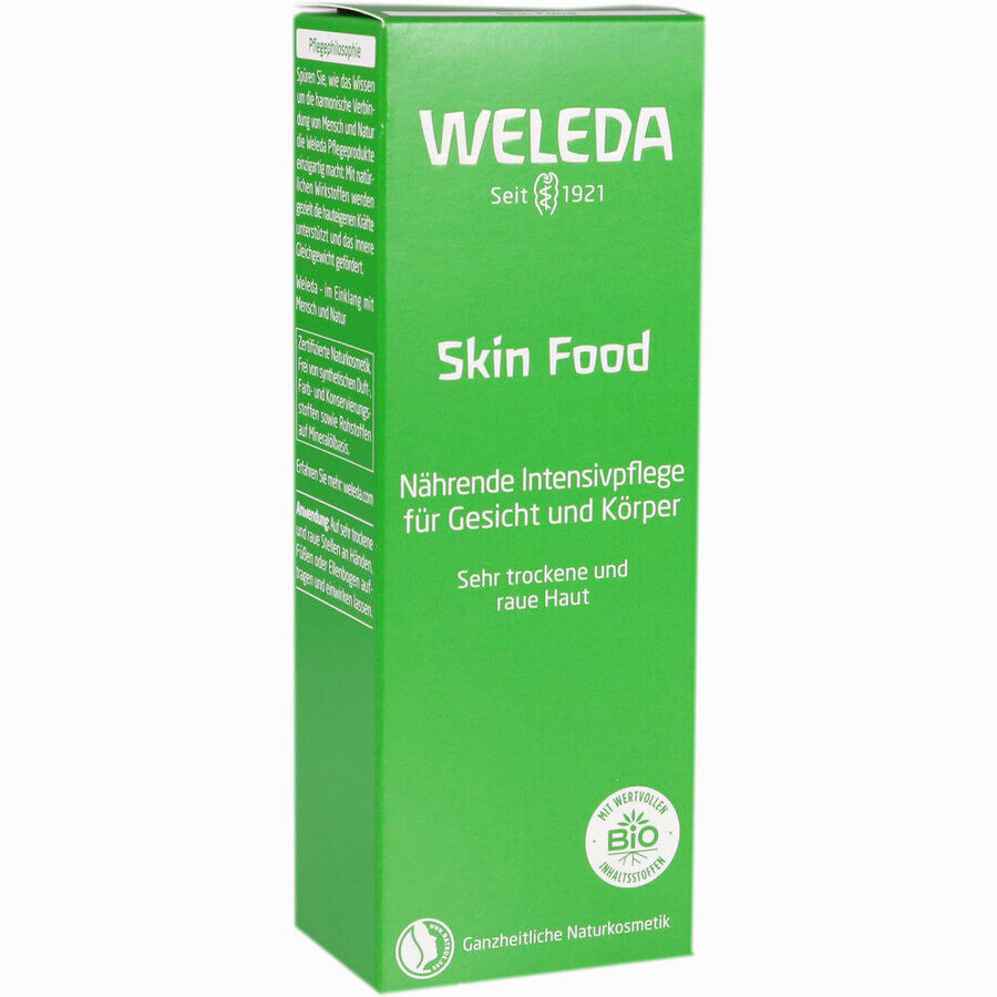 Intensivcreme Skin Food Gesicht & Körper, 75 ml, Weleda