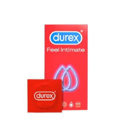 Preservativo Feel Intimate, 6 uds, Durex