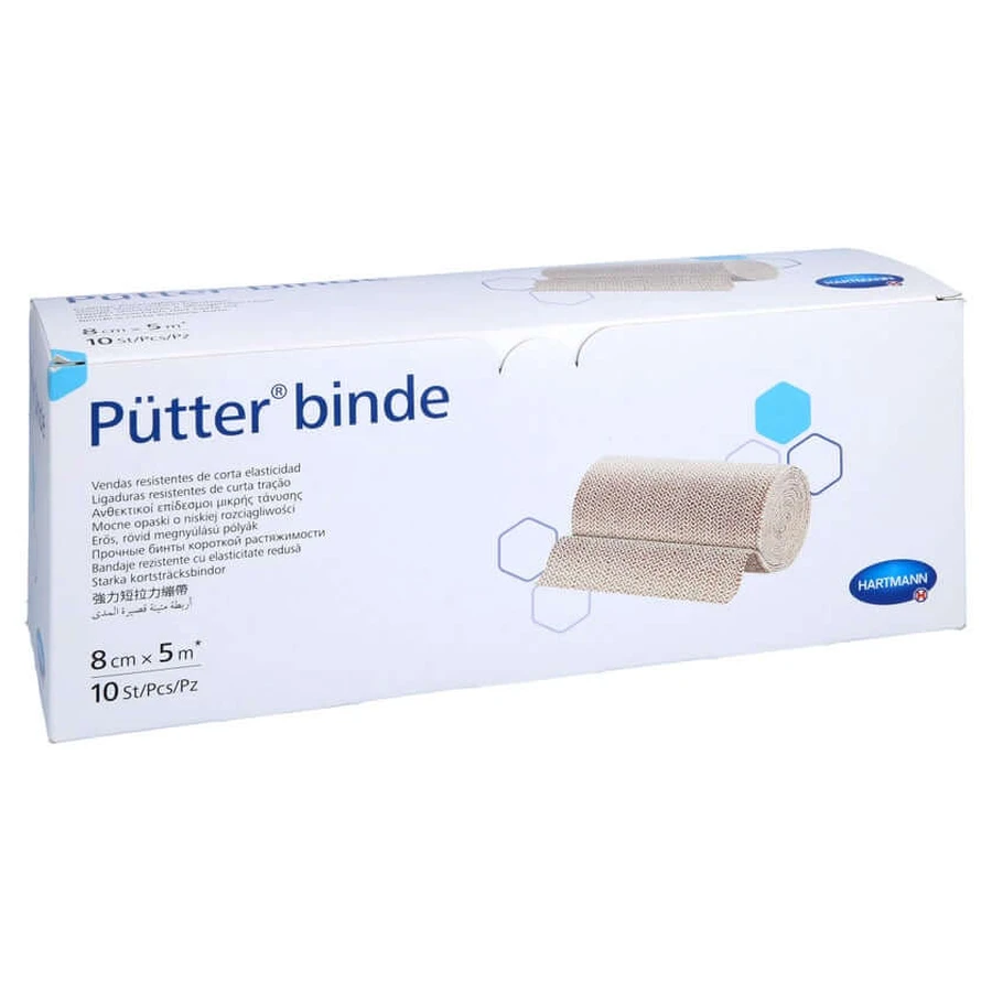 Nastro adesivo Pütter 8 cm x 5 m, 10 pezzi