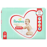 Pañal Pants Premium Care, No. 3, 6-11 kg, 70 pzs, Pampers