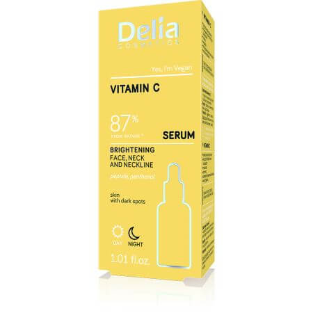 Suero iluminador, 30 ml, Delia Cosmetics