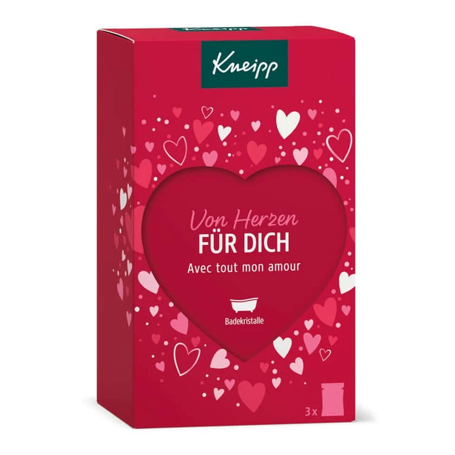 Set de regalo Kneipp «From the Heart» FOR YOU, 3 x 60 g